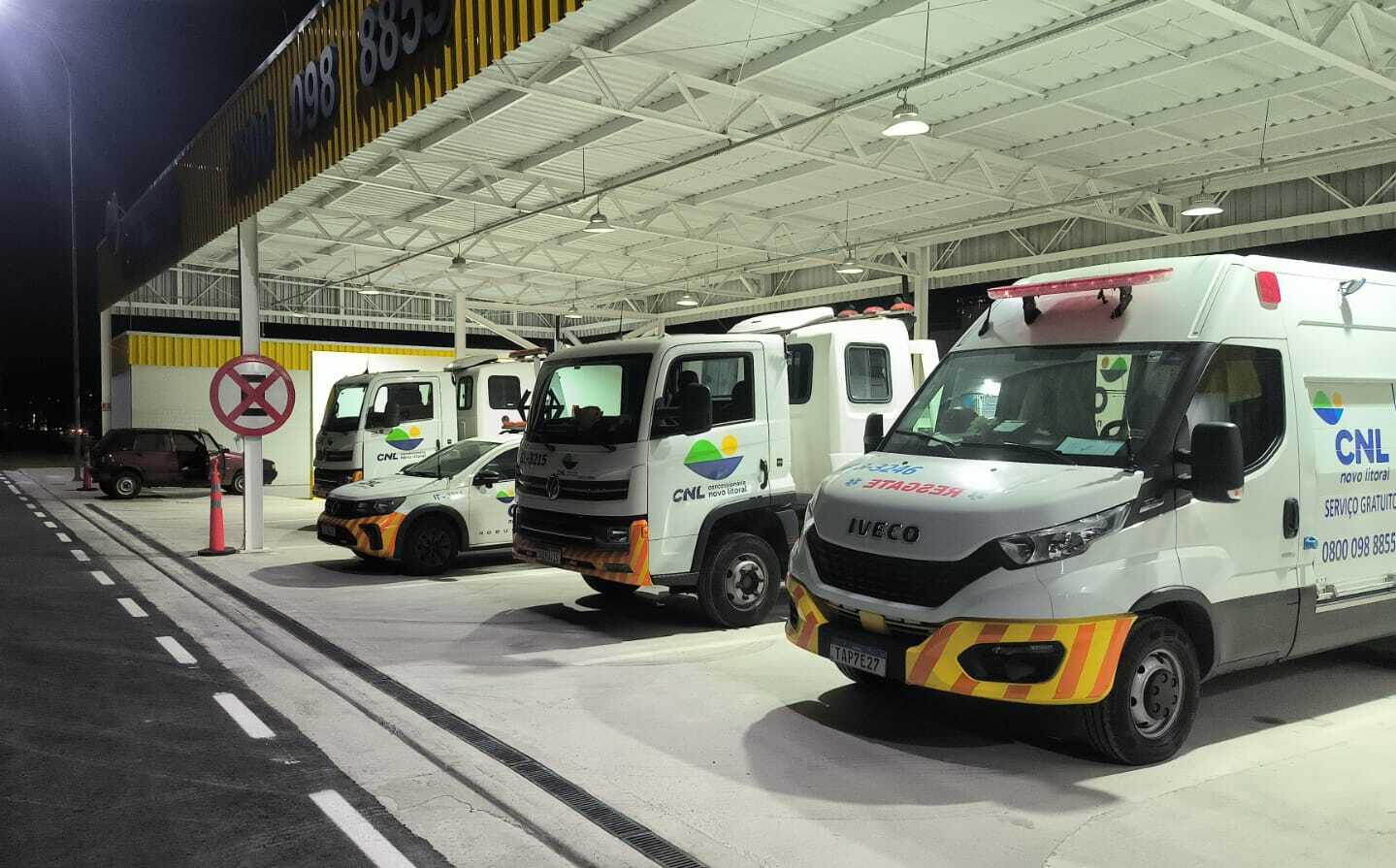 Bebê é resgatado após engasgo em rodovia do Lote Novo Litoral no Vale do Ribeira