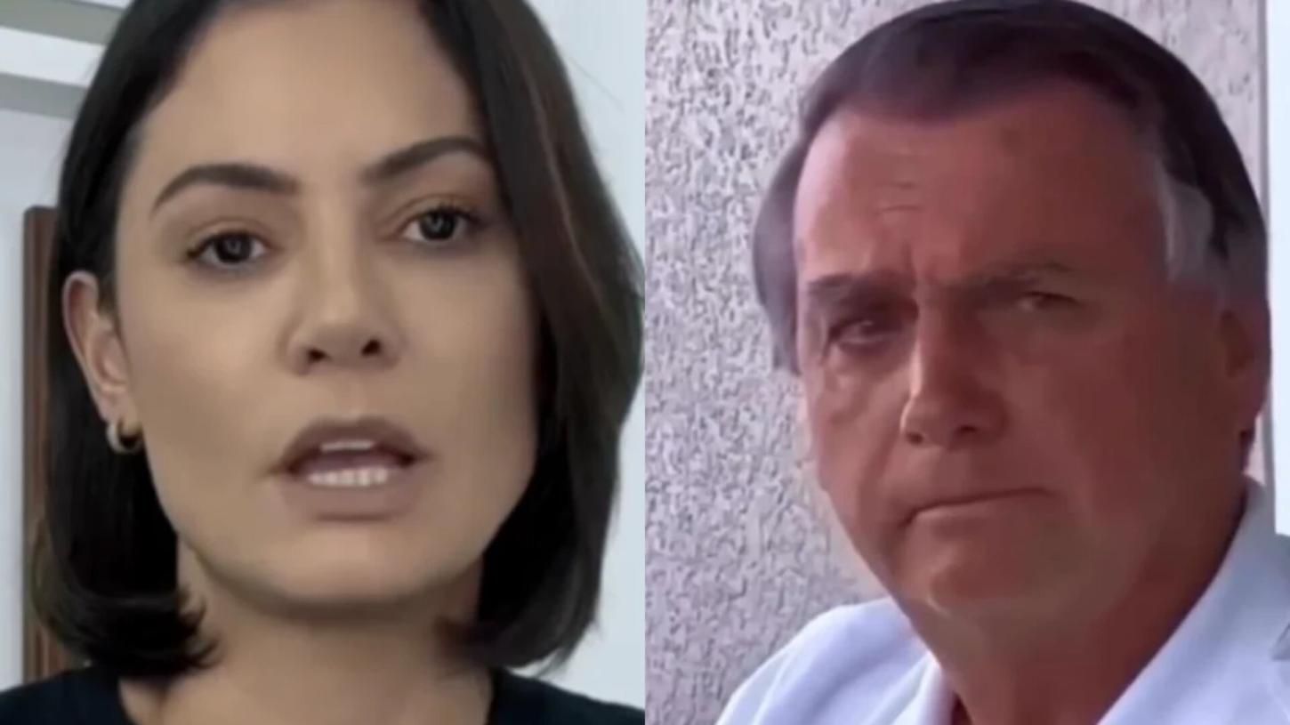 Michelle quebra o silêncio após Bolsonaro ser levado às pressas para hospital