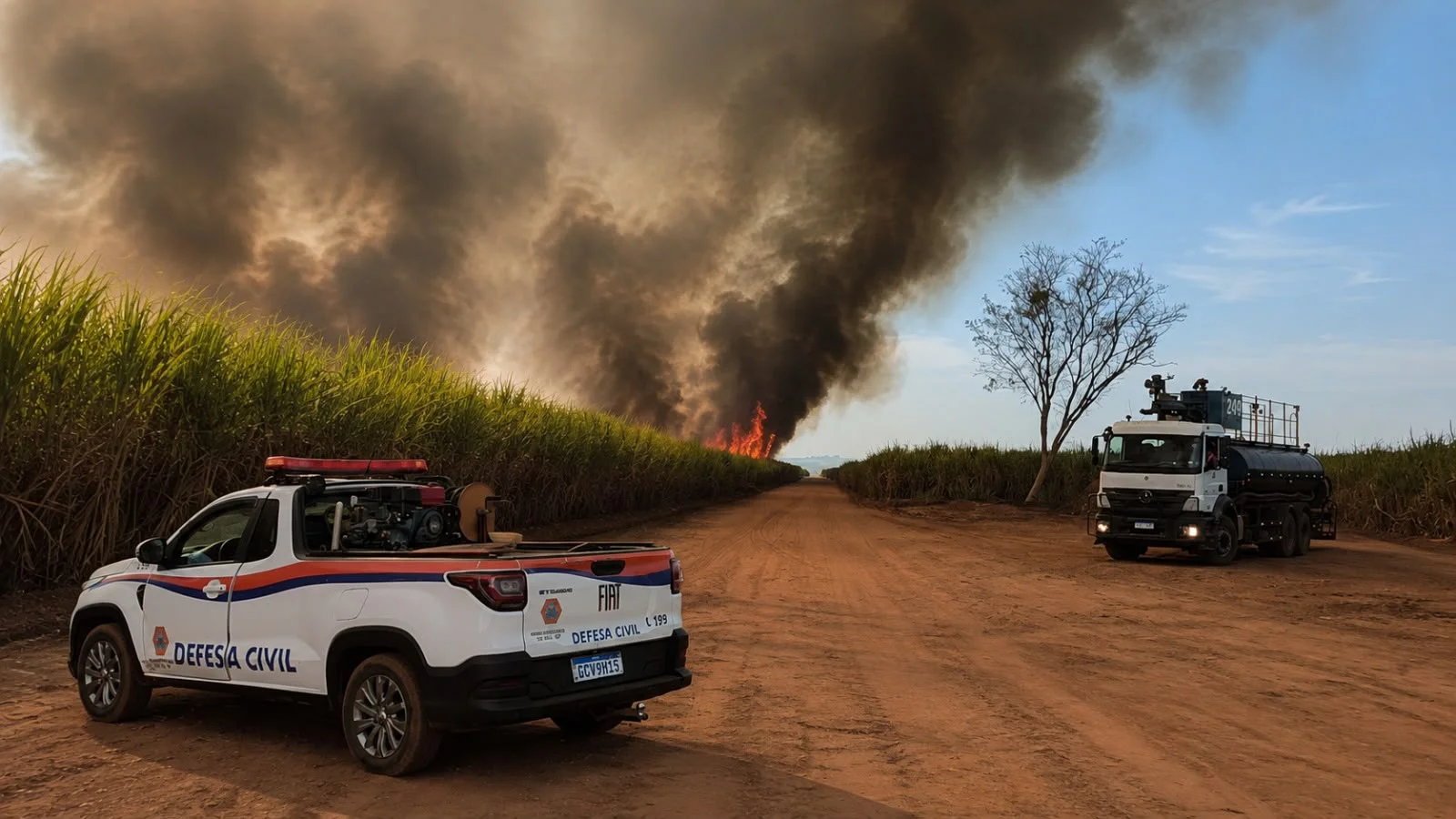 Onda de calor aumenta o risco de incêndios em SP e exige prevenção redobrada