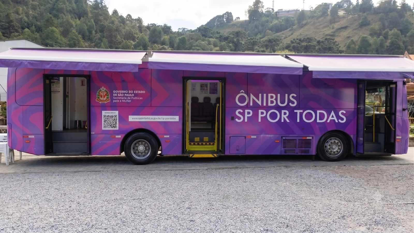 Rio Claro recebe ônibus para reforçar o atendimento às mulheres